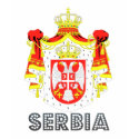 Serb Emblem t-shirts