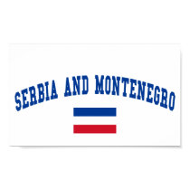 Serbia and Montenegro College Style posters by repofcountries Serbia and Montenegro College Style posters