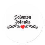 Serbia and Montenegro Tattoo Style Round Sticker