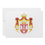 Serbia Coat of Arms Invites