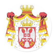 Serbia coat of arms stickers by sergemayifuila Serbia coat of arms stickers
