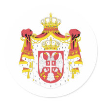 Serbia coat of arms stickers by sergemayifuila Serbia coat of arms stickers