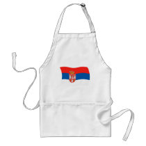 Serbia Flag Apron by livingflags Serbia Flag Apron