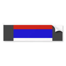 Serbia Flag bumper stickers by coolcountry Serbia Flag bumper stickers
