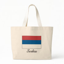 Serbia Flag Design bags