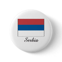 Serbia Flag Design buttons by flagshirt Serbia Flag Design buttons