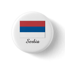 Serbia Flag Design buttons by flagshirt Serbia Flag Design buttons