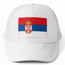Serbia Flag (light) Hat by FlagTshirts Serbia Flag (light) Hat