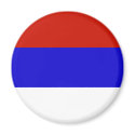 Serbia Flag magnets
