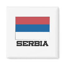 Serbia Flag magnets