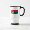 Serbia Flag Mug by FlagTshirts Serbia Flag Mug