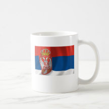 Serbia Flag Mug