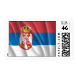 SERBIA FLAG postage