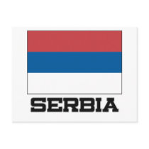 Serbia Flag postcards by tshirtshirts Serbia Flag postcards