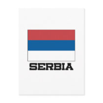 Serbia Flag postcards by tshirtshirts Serbia Flag postcards
