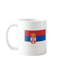 Serbia Flag Products mugs