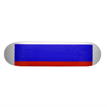Serbia Flag Skate Decks
