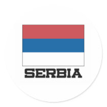 Serbia Flag stickers by tshirtshirts Serbia Flag stickers