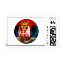 Serbia Football Postage