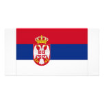 Serbia National Flag Photo Greeting Card