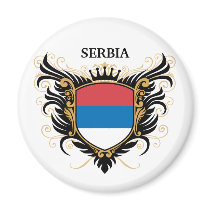 Serbia [personalize] magnets