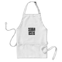 Serbia Rocks aprons by placetshirts10 Serbia Rocks aprons