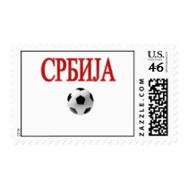 Serbia soccer lovers Beli Orlovi gifts Postage