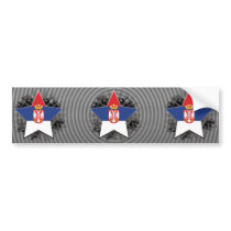 Serbia Star Bumper Sticker