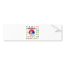 Serbia t-shirt d7 bumper sticker