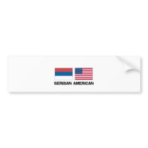Serbian American Bumper Stickers