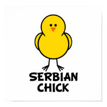 Serbian Chick posters by chicktshirts8 Serbian Chick posters