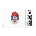 Serbian fingerprint DNA Serbia pride gifts Postage
