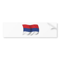 Serbian flag bumper stickers