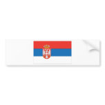 Serbian Flag Bumper Stickers