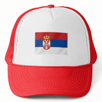 Serbian Flag of Serbia - Show off for Srbija hats by SoccerJersey Serbian Flag of Serbia - Show off for Srbija hats