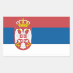 Serbian Flag Stickers