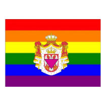 Serbian GLBT Pride Flag posters by markthaler Serbian GLBT Pride Flag posters
