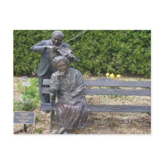 Serenade postcard