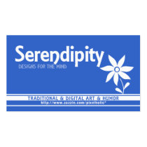 Serendipity Logo business cards by pixelholic Serendipity Logo business cards