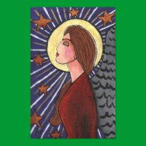 Serene Angel Poster posters by folkartblonde Serene Angel Poster posters