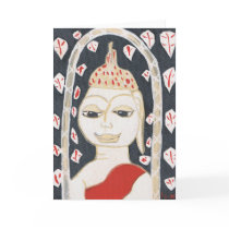 serene buddha Greeting Card by Kianmaartgallery serene buddha Greeting Card