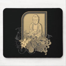 Serene Buddha Mousepads