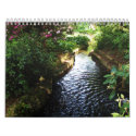 Serene Images Calendar - streams, flowers, gardens