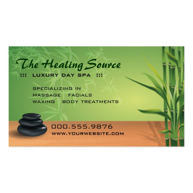 serene-massage-and-spa-appointment-business-card