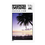 Serene Ocean Sunset Stamps
