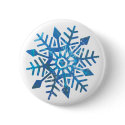 Serene Snowflake Buttons by Azodnem Serene Snowflake Buttons