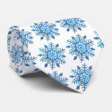Serene Snowflake Tie by Azodnem Serene Snowflake Tie