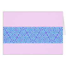 Serene Triangle Knot Band Card