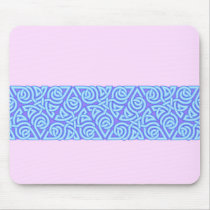 Serene Triangle Knot Band Mousepad