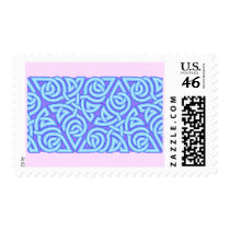 Serene Triangle Knot Band Postage stamps